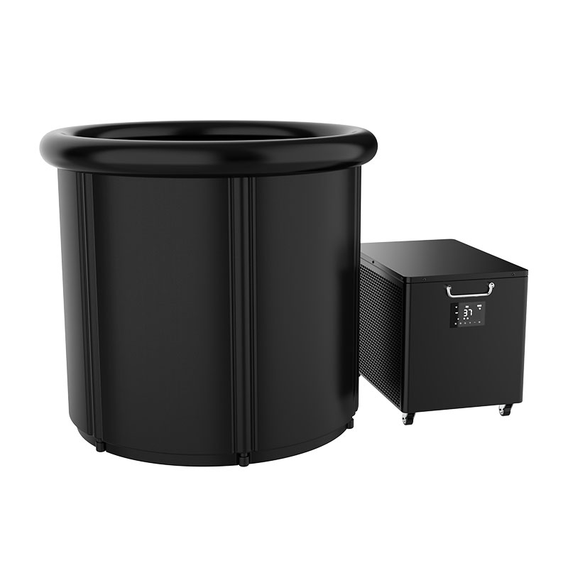 Kannettava jäähkäinen kylpyamme on yhteensopiva jäähdyttimen kanssa