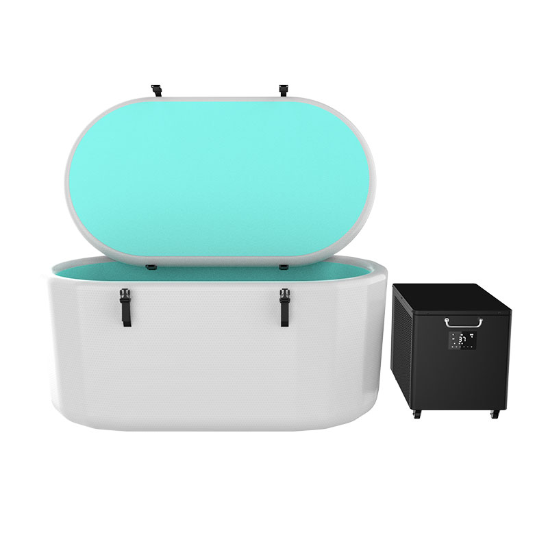 Suuri jääkylpylö allas kylmähoitoon