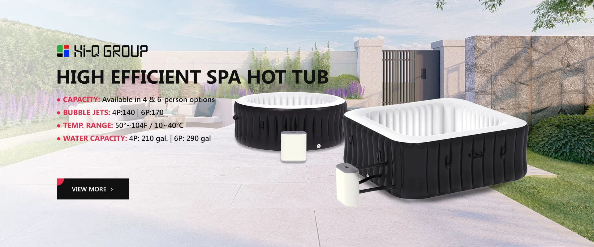Erittäin tehokas spa -kylpytynnyri