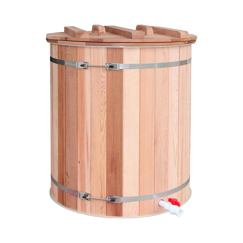 Aromatic Cold Plunge Barrel for Spa & Wellness