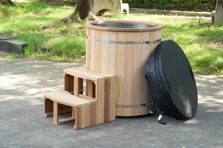 Luxury Cold Plunge Barrel for Gyms and Spas