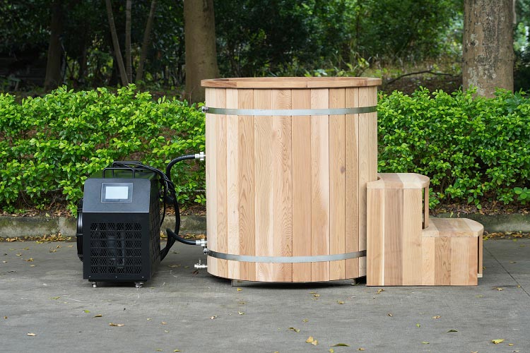 Luxury Cold Plunge Barrel for Gyms and Spas