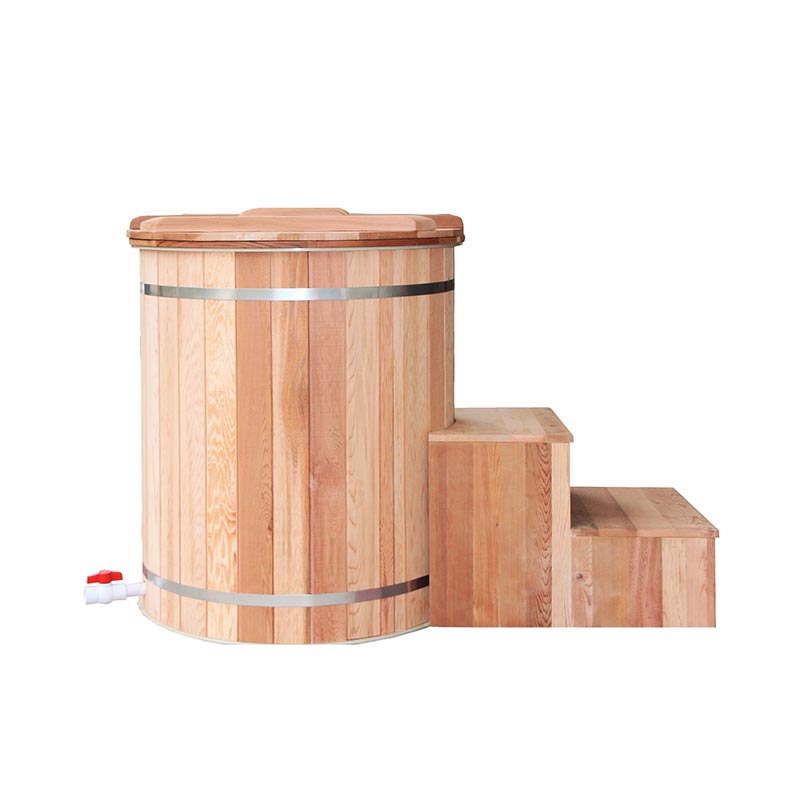 Aromatic Cold Plunge Barrel for Spa & Wellness