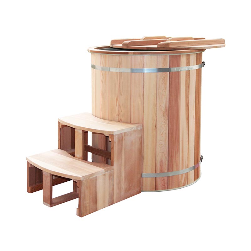 Aromatic Cold Plunge Barrel for Spa & Wellness