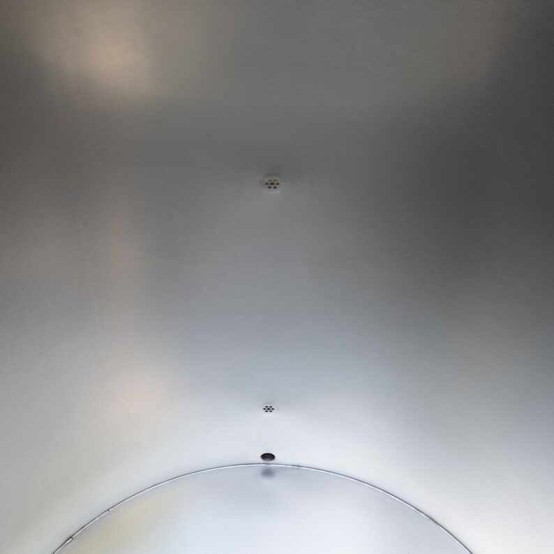 Round Red Cedar Cold Plunge Compact Recovery Tub