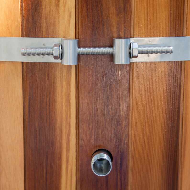 Round Red Cedar Cold Plunge Compact Recovery Tub