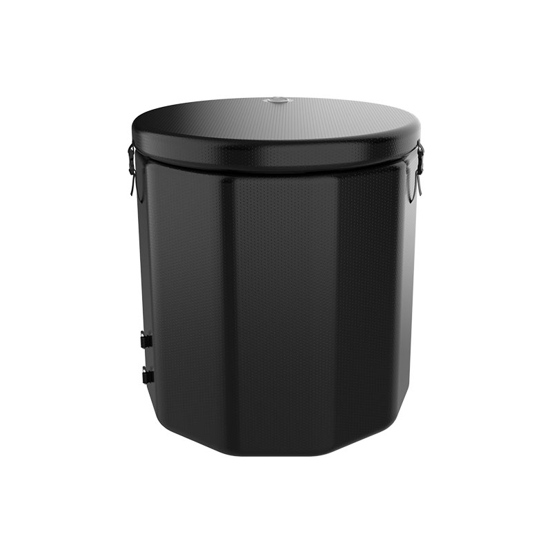 Puhallettava jään syöksy kylmän kylpylän palautumiseksi